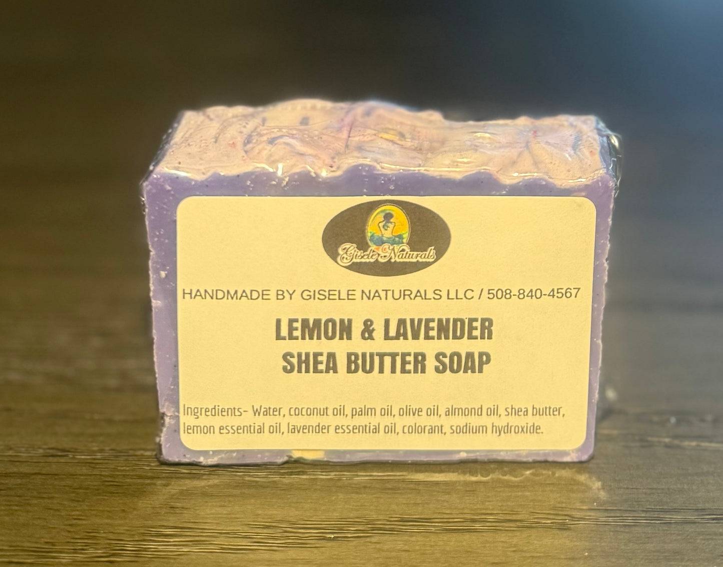 Lemon & Lavender shea butter soap