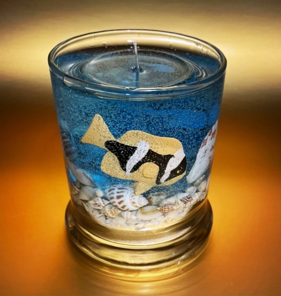 Ocean breeze gel candle