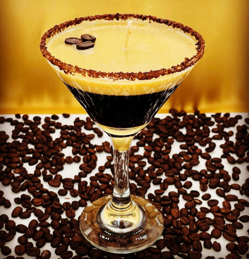 Espresso martini candle