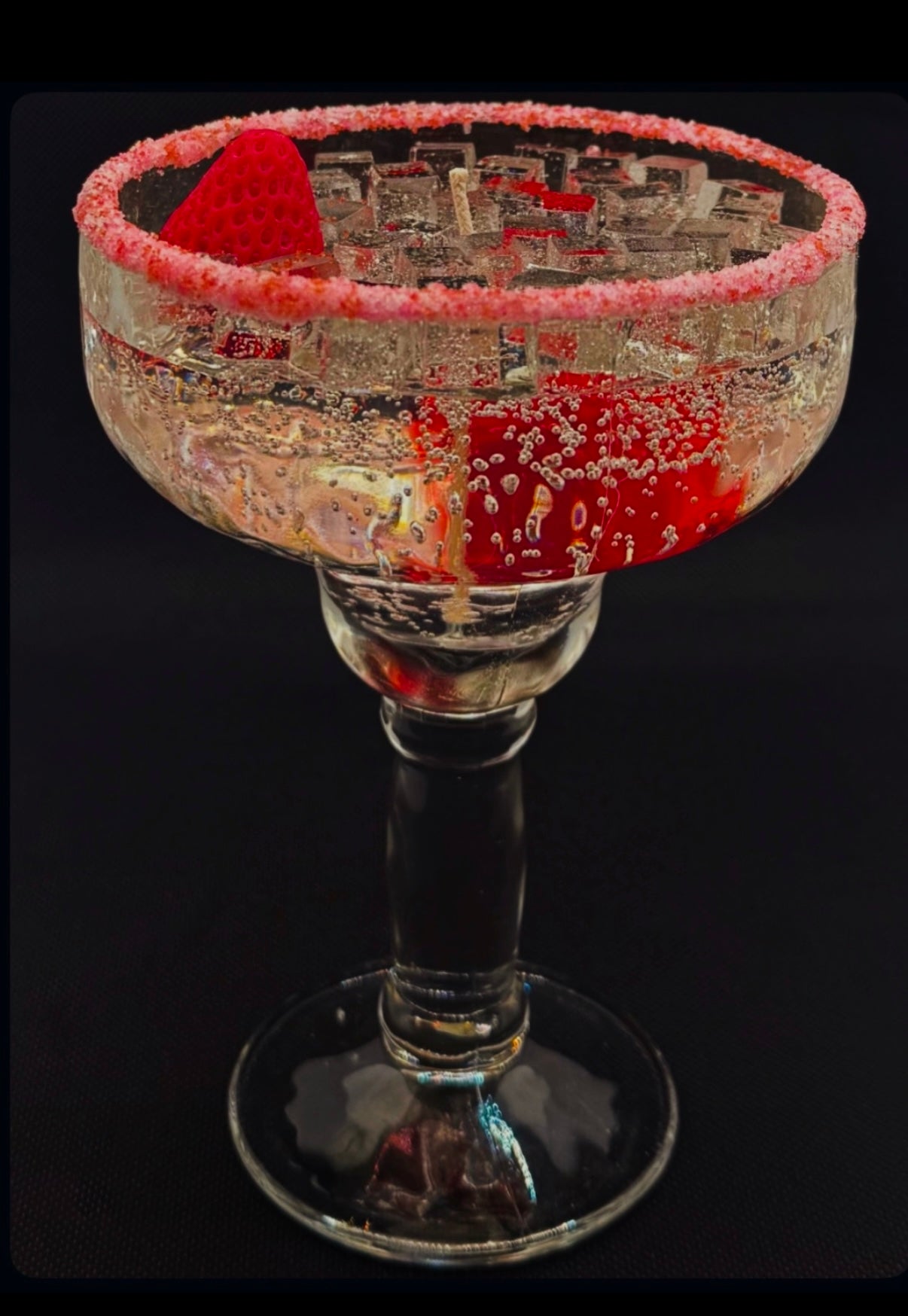 Strawberry margarita candle