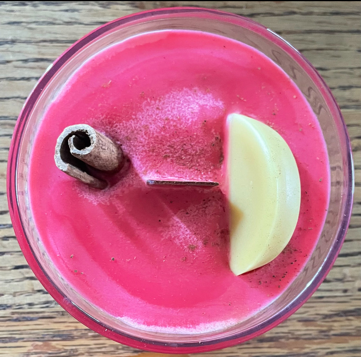 Spiced apple soy candle