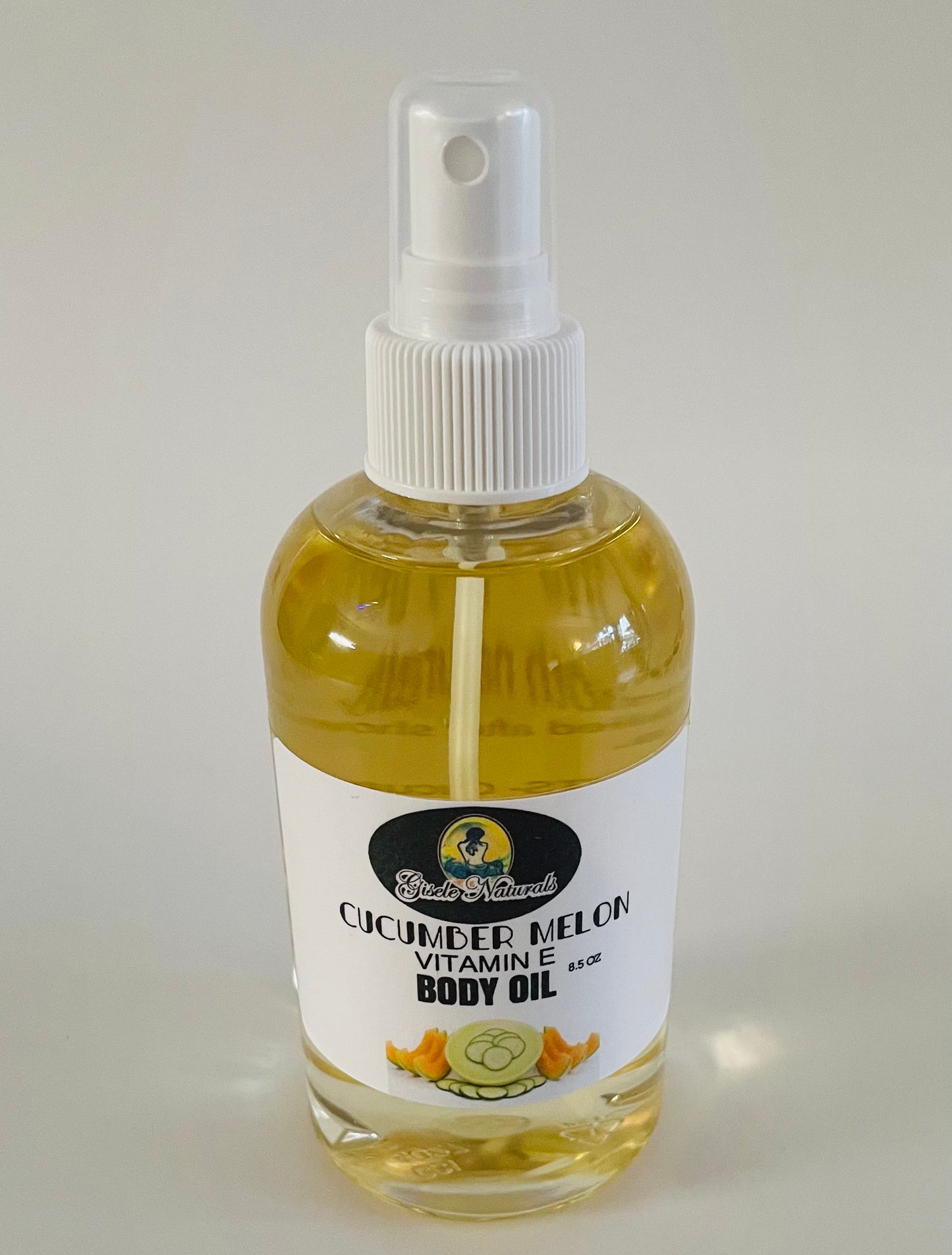 Cucumber melon vitamin E body oil