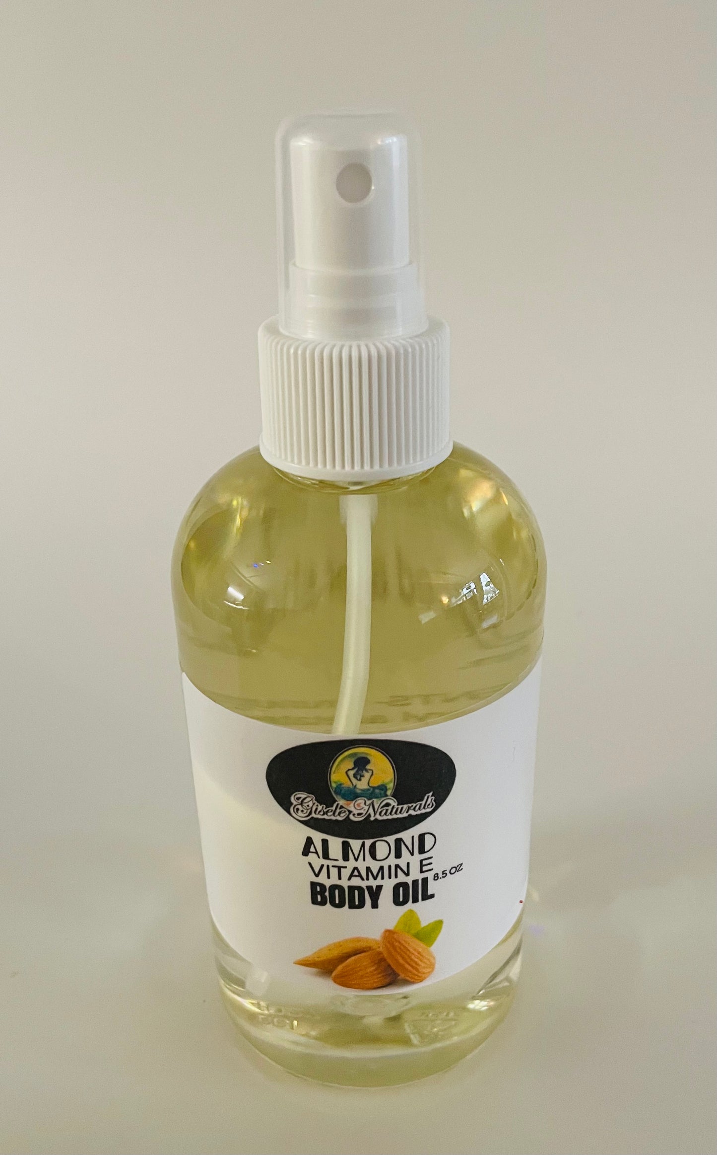 Almond vitamin E body oil