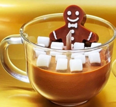 Gingerbread hot chocolate