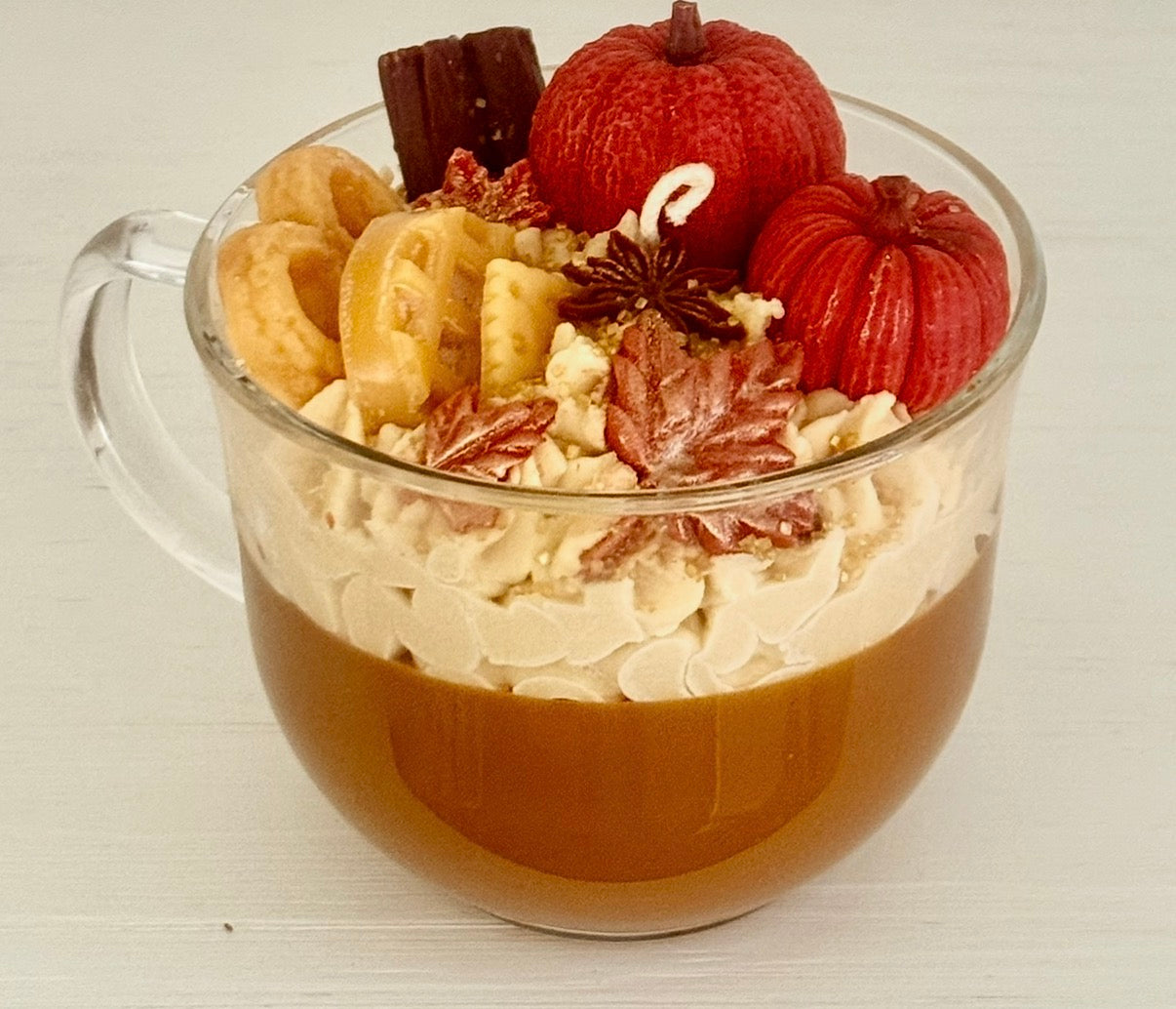 Pumpkin caramel latte