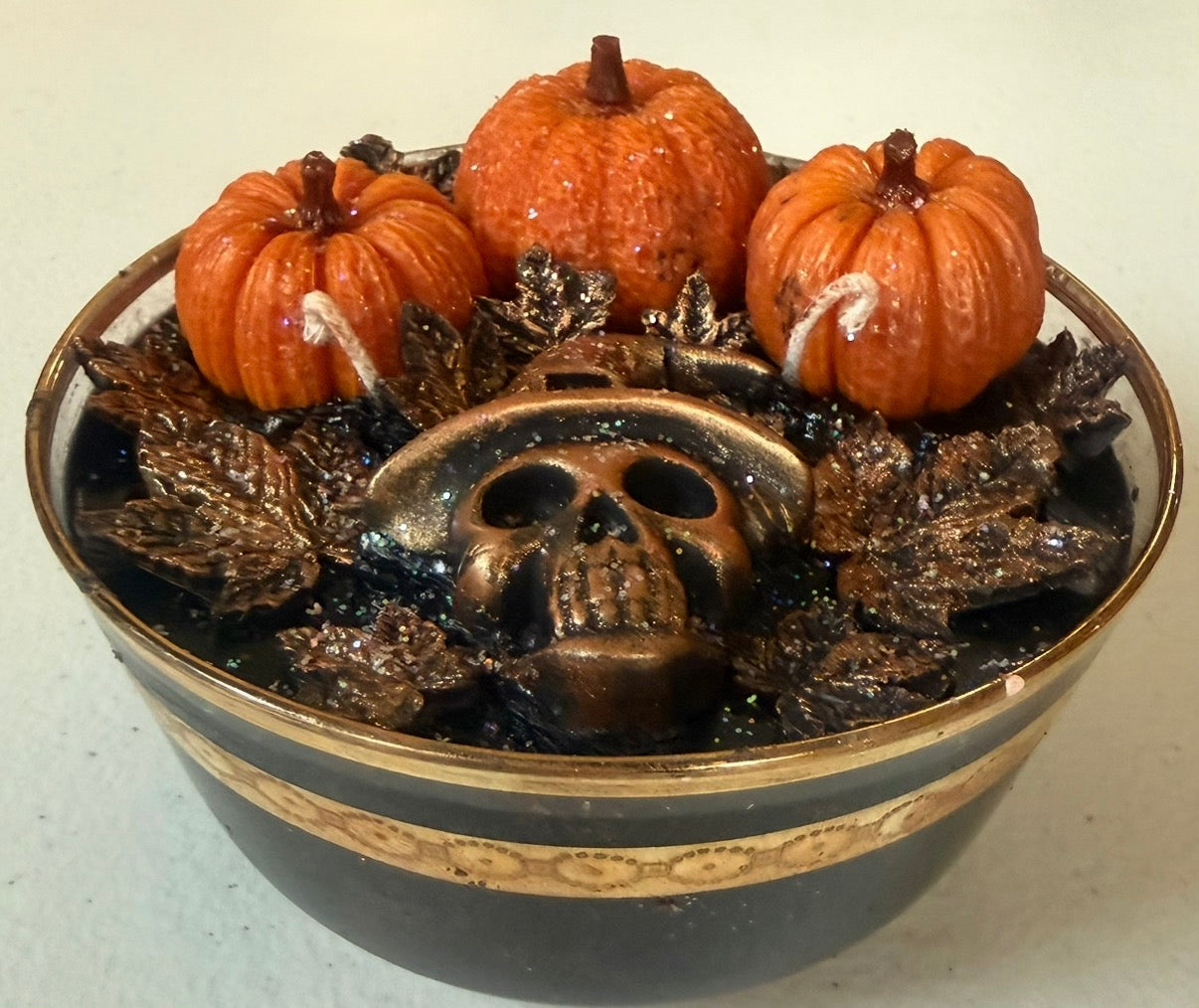 Halloween harvest soy candle