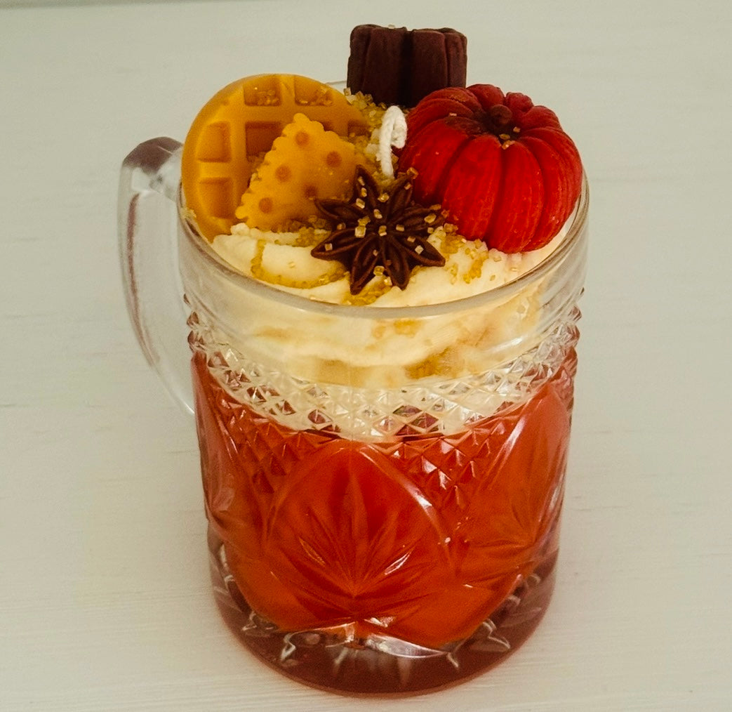 Pumpkin caramel soy candle