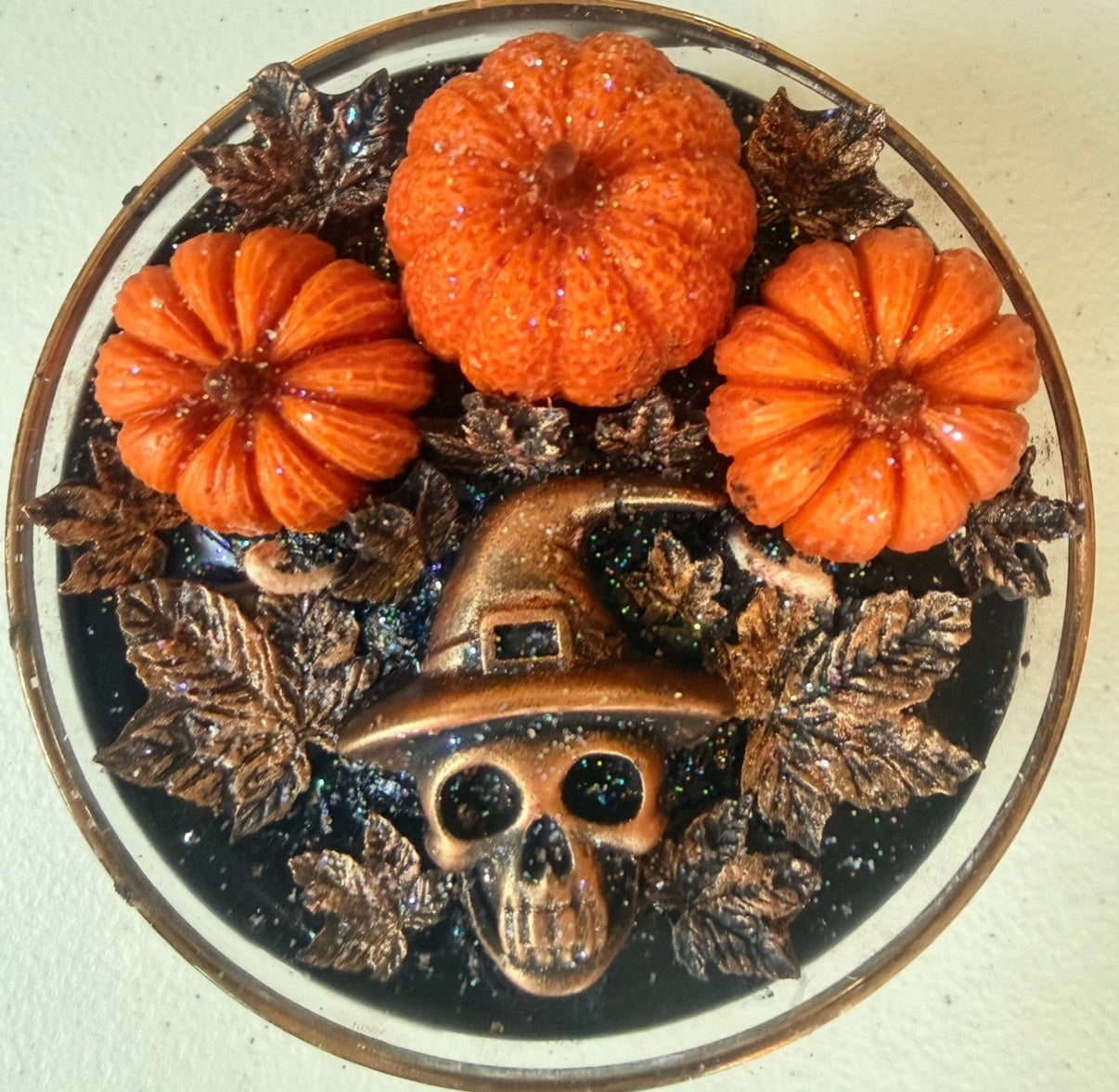 Halloween harvest soy candle
