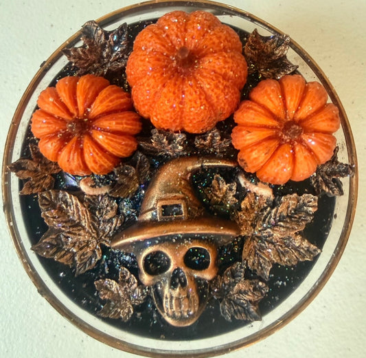 Halloween harvest soy candle