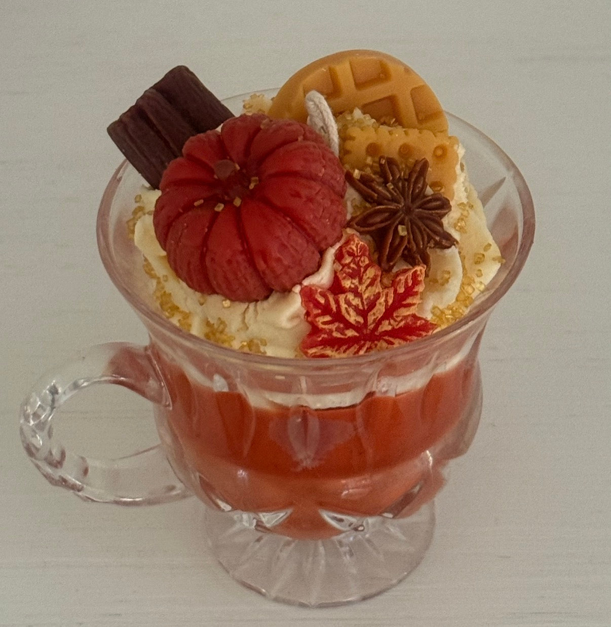 Pumpkin caramel soy candle