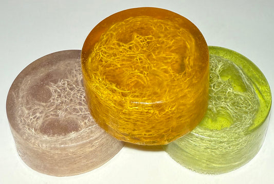 Exfoliating Loofah soap