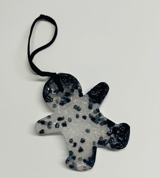 Black ice car air freshener