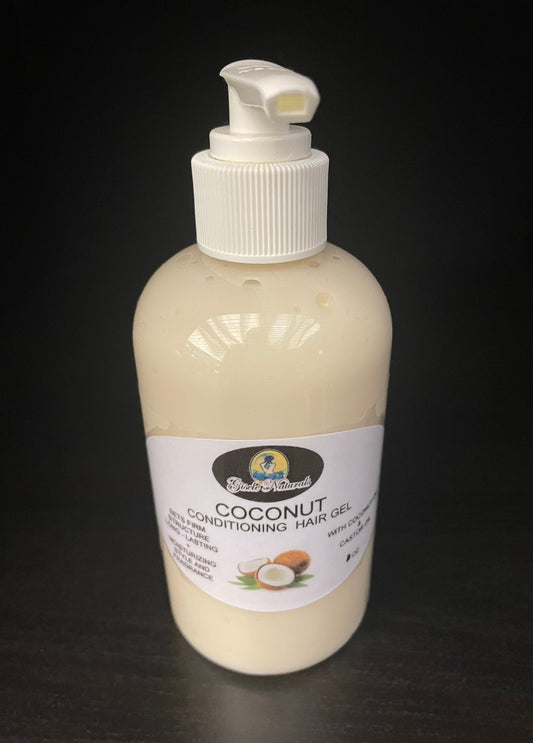 Coconut hair gel