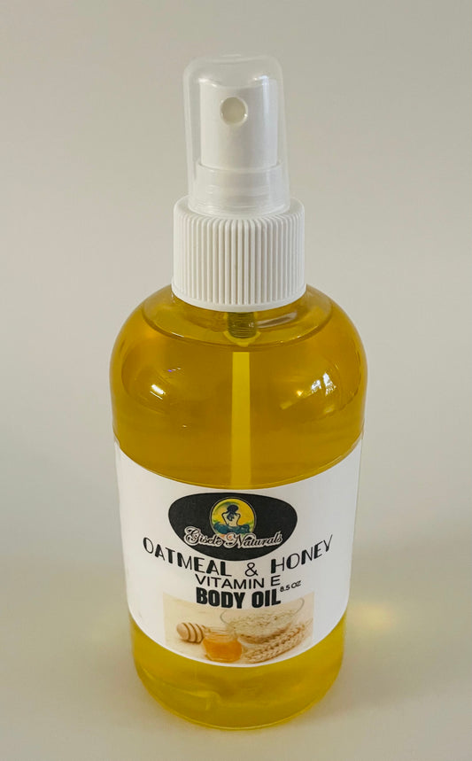 Oatmeal & honey vitamin E body oil
