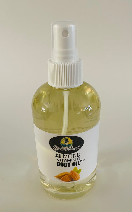 Almond vitamin E body oil