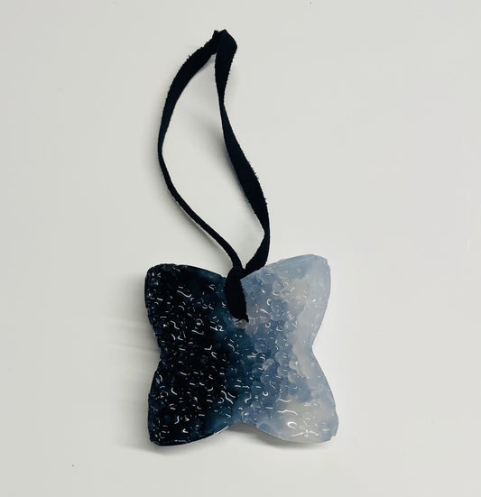 Black ice car air freshener