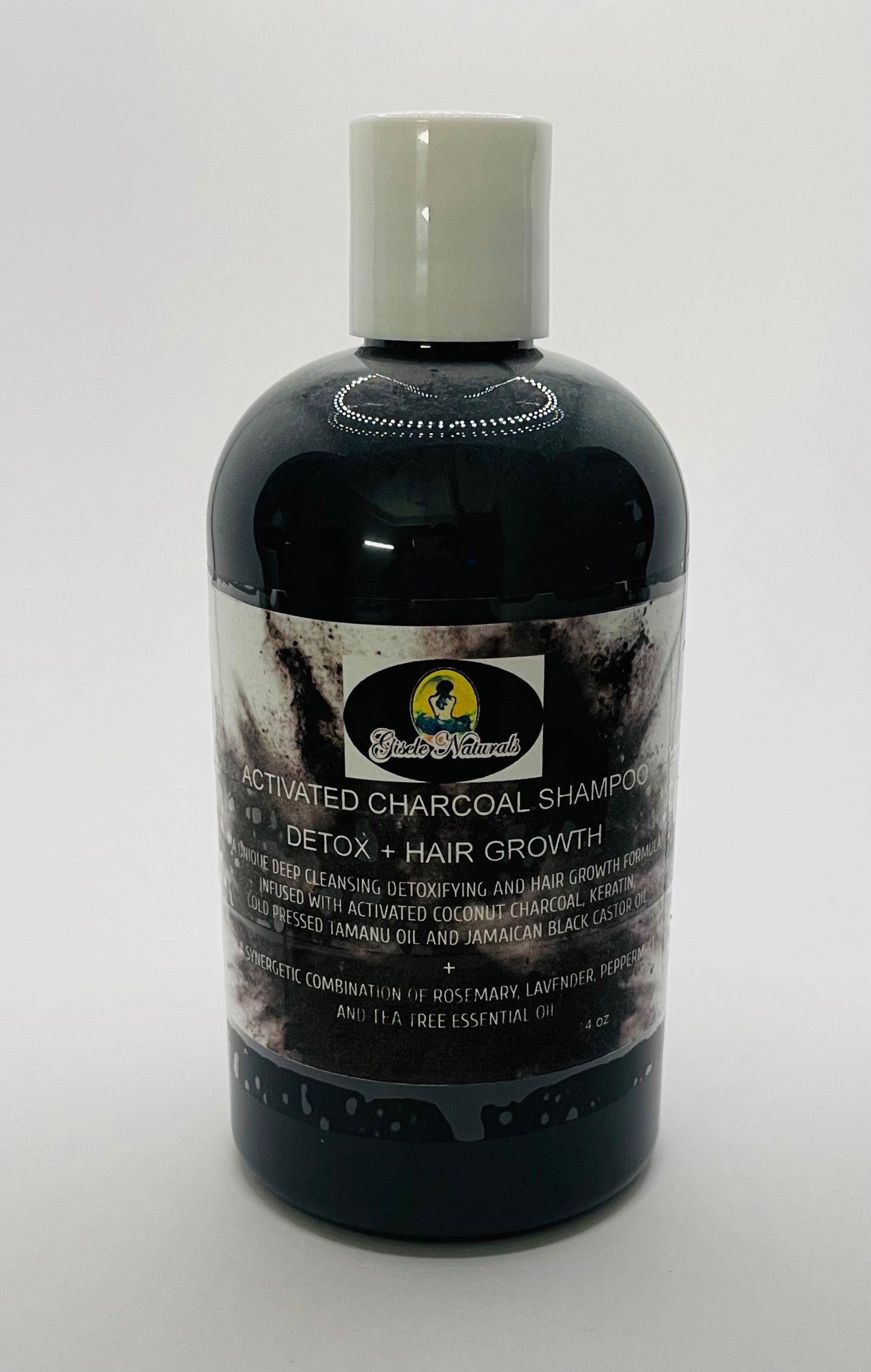 Activated charcoal shampoo